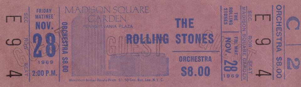 Rolling Stones Database 1969